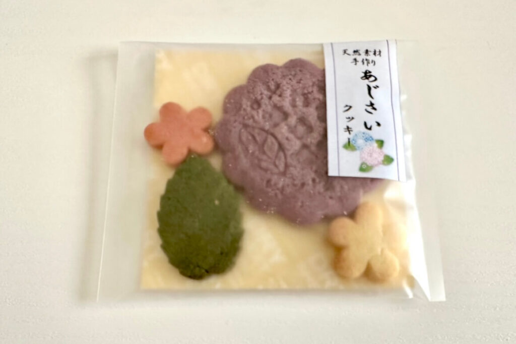 あじさいクッキーの写真